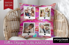 Pearl Photo Pillow PNG - Pearl Texture Picture Frame Pillow Product Image 1