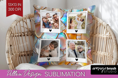 Pearl Photo Pillow PNG - Pearl Texture Picture Frame Pillow Product Image 1