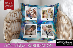 Pearl Photo Pillow PNG - Pearl Texture Picture Frame Pillow Product Image 1