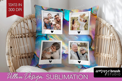 Pearl Photo Pillow PNG - Pearl Texture Picture Frame Pillow Product Image 1