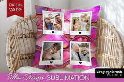 Pearl Photo Pillow PNG - Pearl Texture Picture Frame Pillow Product Image 1