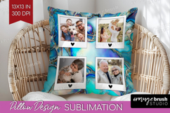 Pearl Photo Pillow PNG - Pearl Texture Picture Frame Pillow Product Image 1