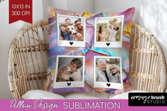 Pearl Photo Pillow PNG - Pearl Texture Picture Frame Pillow Product Image 1