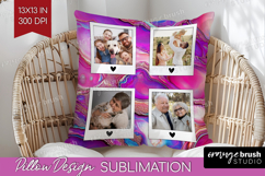 Pearl Photo Pillow PNG - Pearl Texture Picture Frame Pillow Product Image 1