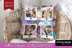 Pearl Photo Pillow PNG - Pearl Texture Picture Frame Pillow Product Image 1