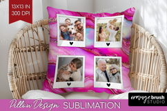 Pearl Photo Pillow PNG - Pearl Texture Picture Frame Pillow Product Image 1