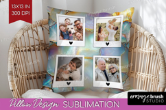 Pearl Photo Pillow PNG - Pearl Texture Picture Frame Pillow Product Image 1