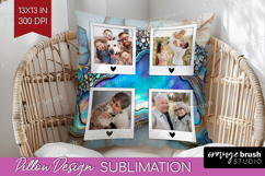 Pearl Photo Pillow PNG - Pearl Texture Picture Frame Pillow Product Image 1