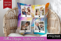 Pearl Photo Pillow PNG - Pearl Texture Picture Frame Pillow Product Image 1