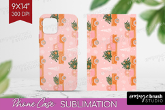 Pink Christmas Phone Case PNG - Coquette Xmas Case PNG Product Image 1