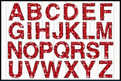 Christmas Alphabet Bundle, Decorative ABC Sublimation Files Product Image 2
