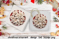 3d Christmas ornament sublimation Product Image 1