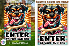 Sarcastic Garden Flag Bundle, Funny Garden Sign Product Image 4