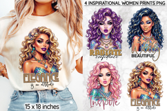 Inspirational Mermaid Sublimation, Empowering Fashion Print Product Image 1