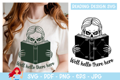 Well hello there hero SVG, Reading SVG Product Image 1