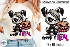 Halloween Sublimation Bundle, Creepy Voodoo Bunny Prints Product Image 6