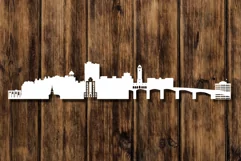 Sarasota City Skyline, Sarasota SVG, Vector City Silhouette Product Image 2