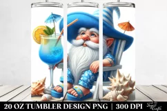 Gnome Beach Wear Cocktail | 20 Oz Tumbler Product Image 2