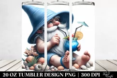 Gnome Beach Wear Cocktail | 20 Oz Tumbler Product Image 2