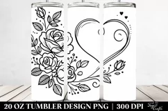 Valentines 20 Oz Tumbler Png Product Image 2