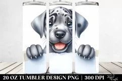 Funny Baby Great Dane | 20 Oz Tumbler Product Image 2