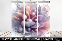 Lilac Watercolor Decor | 20 oz Tumbler Product Image 2