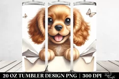 Funny Baby Cocker Spaniel | 20 Oz Tumbler Product Image 2