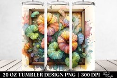 Stained Nasturtium Decor | 20 oz Tumbler Product Image 2