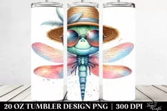 Cute Baby Dragonfly Sunglasses | 20 Oz Tumbler Product Image 2