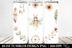 Boho Quirky Fairy | 20 oz Tumbler Product Image 2
