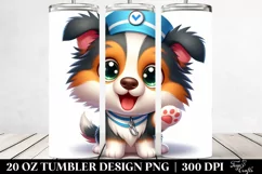 Funny Collie Sealing | 20 Oz Tumbler Product Image 2