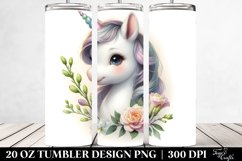 Pastel Unicorn Freesia | 20 Oz Tumbler Product Image 2