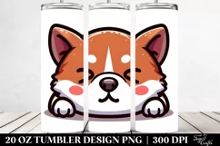 Funny Akita Sleeping | 20 Oz Tumbler Product Image 2