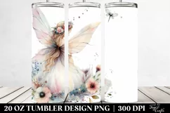 Whimsical Watercolor Fairy Clipart Product Image 2