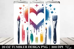 Valentines 20 Oz Tumbler Png Product Image 2
