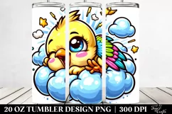 Colorful Baby Goldfinch Tumbler Product Image 2