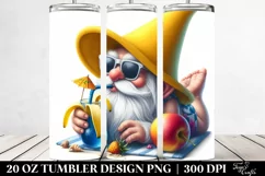 Digital Painting Pastel Gnome Tumbler Product Image 2
