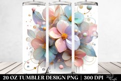 Impatiens in Material | 20 oz Tumbler Product Image 2