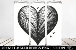 Valentines 20 Oz Tumbler Png Product Image 2