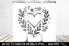 Valentines 20 Oz Tumbler Png Product Image 2