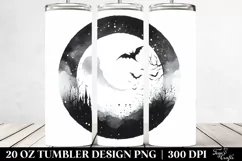 Vintage Halloween with Moon | 20 oz Tumbler Product Image 2