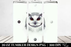 Digital Painting Image Owl | 20 oz Tumbler Product Image 2