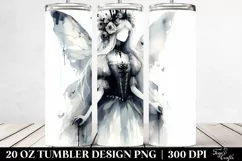 Washed Gothic Fairy | 20 oz Tumbler Product Image 2