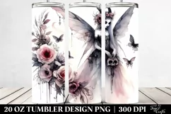 Washed Gothic Fairy | 20 oz Tumbler Product Image 2