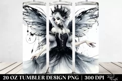 Washed Gothic Fairy | 20 oz Tumbler Product Image 2