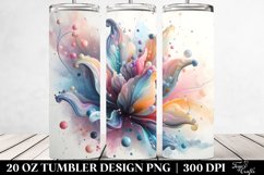Shiny Tulip Tumbler Design Product Image 2
