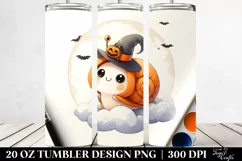 Simple Baby Snail on Cloud for Halloween, High-Res 20 Oz Product Image 2