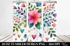 Spring 20 Oz Tumbler Png Product Image 2