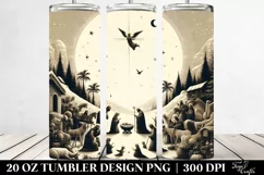 Vintage Nativity Scene 20 Oz Tumbler Product Image 2