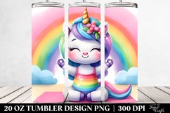 Baby Unicorn Yoga Instructor | 20 Oz Tumbler Product Image 2